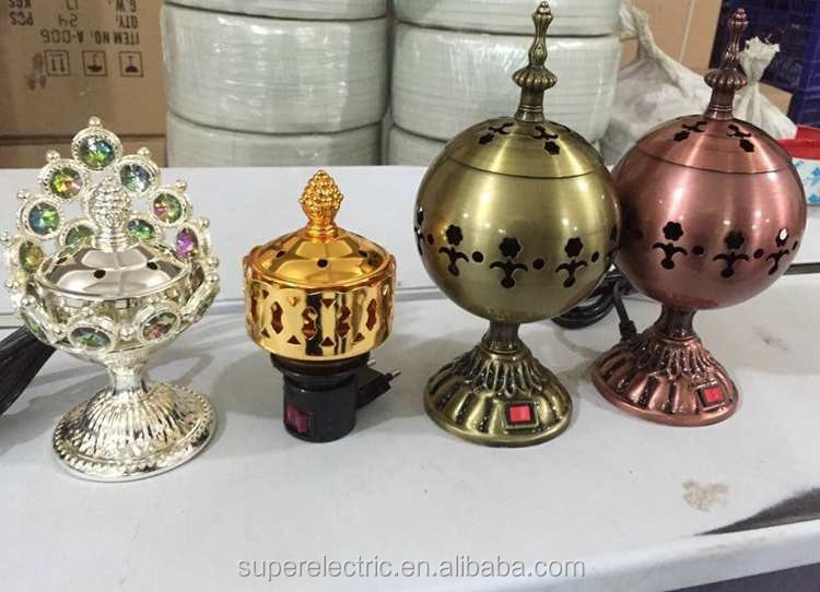 2016最新デザイン アラビア香炉と thurible カスタム メイド電動ミニ ポータブル香炉仕入れ・メーカー・工場