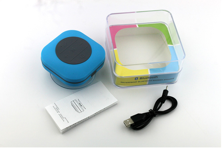 2016ワイヤレスポータブル防水のbluetoothスピーカーシャワースピーカー付き専用吸引カップ仕入れ・メーカー・工場