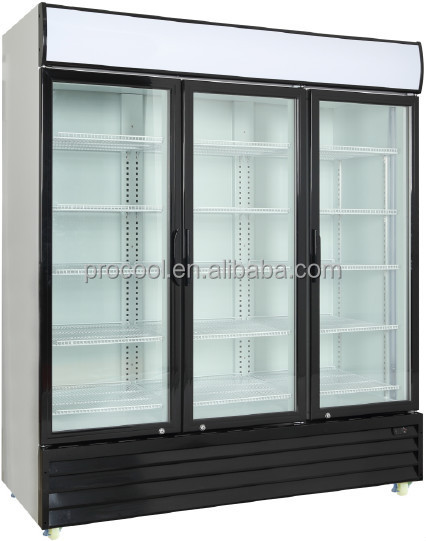 市販のガラスドアのディスプレイ冷蔵庫ドリンク用仕入れ・メーカー・工場