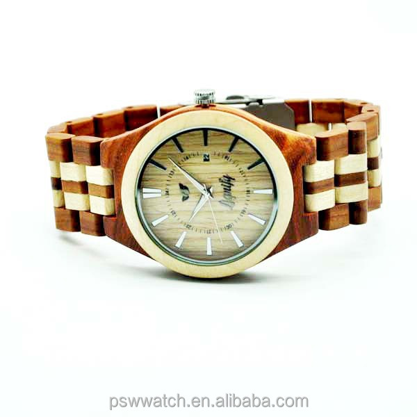 fresh Japan quartz wood bamboo watch