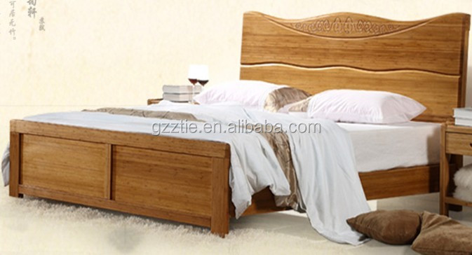 高級レザー ベッド ソファ ベッド卸売現代ホーム寝室の家具仕入れ・メーカー・工場