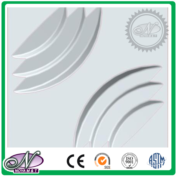 Unique design new fashion white modern decorative 3d wall tiles