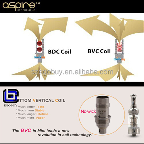 aspire nautilus atomizer mini nautilus aspire BVC/BDC coil for Aspire nautilus replacement tank