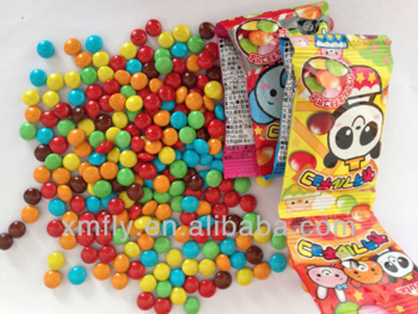 Sunflower Seeds Colorful Coated Chocolate Candy Beans