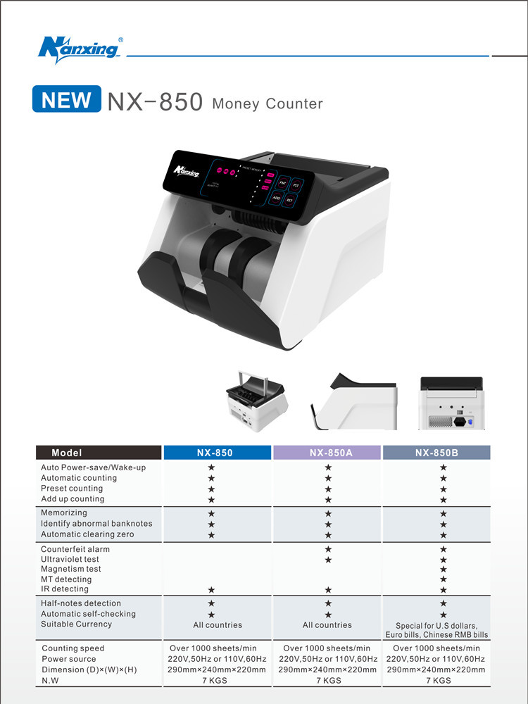 Nanxingnx-530bお金のカウンター仕入れ・メーカー・工場