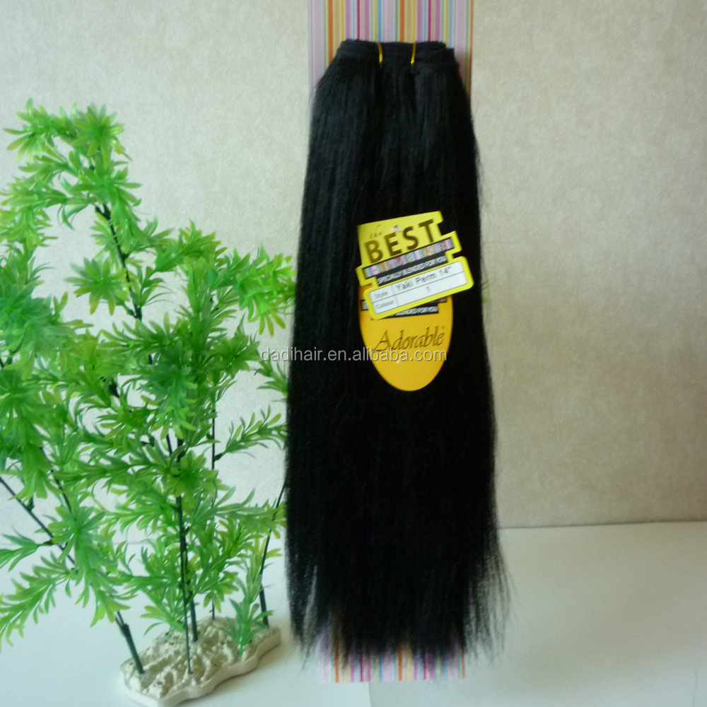 Adorable Top Grade Human Hair Brazilian Hair Mink Yaki Hair Weft