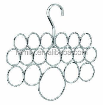 18-Loop Scarf Holder 201SUS me<em></em>tal rack shelf bathroom rack bathroom shelf wire rack towel shelf CQLSH01問屋・仕入れ・卸・卸売り