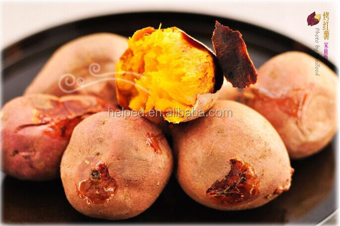 cast iron pot baked sweet potato