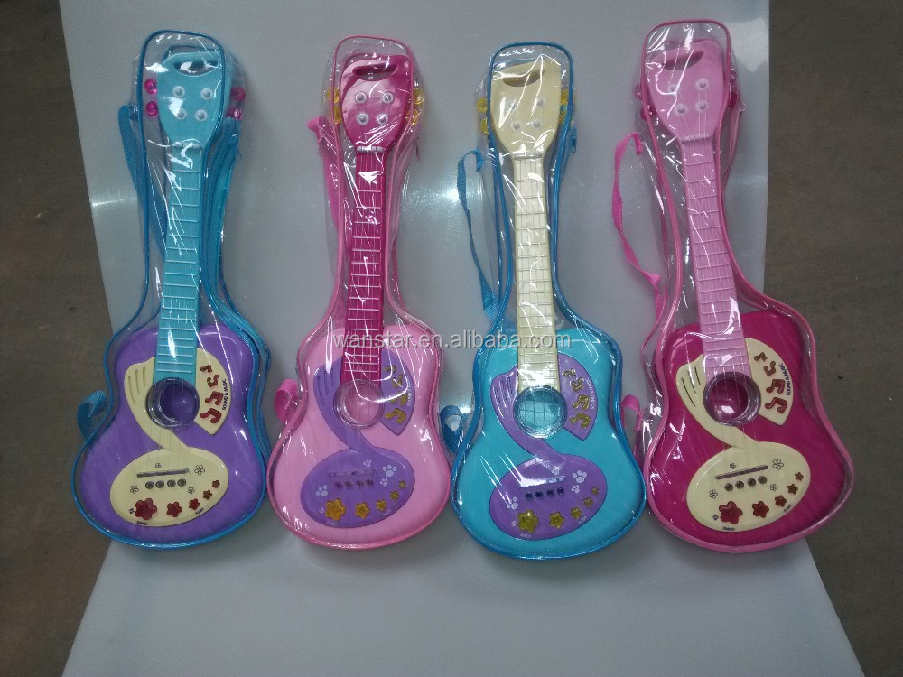 楽器ギターおもちゃ、 プラスチック製のギターのための光と音楽との子供のおもちゃ。 素敵な子供のためのギターのおもちゃ。仕入れ・メーカー・工場