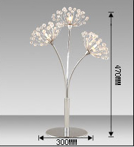 タンポポクリスタルテーブルランプ問屋・仕入れ・卸・卸売り