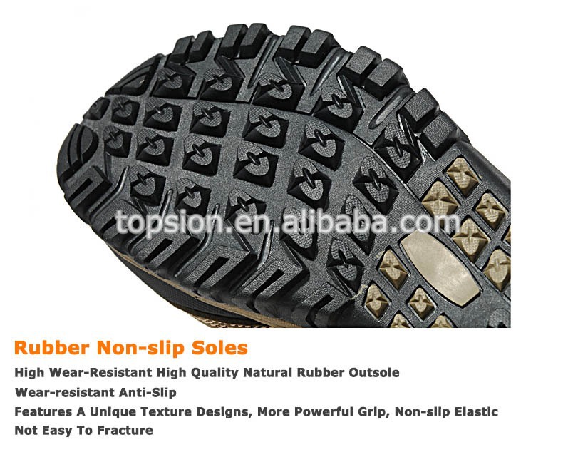 特別なデザイン引裂抵抗性の靴底クライミング非スリップの天然ゴムソールシューズ仕入れ・メーカー・工場