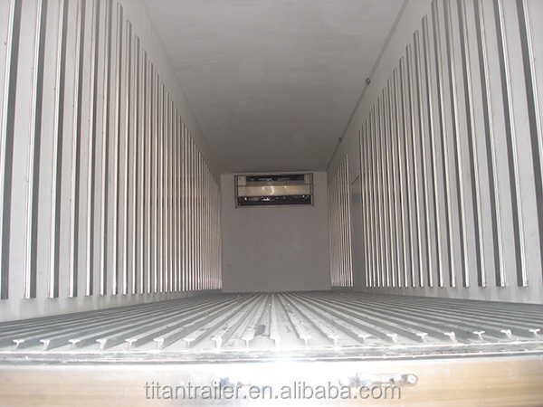 40ft refirgerator trailer, trailer refrigerated unit, 40 tons freezer trailer for sale
