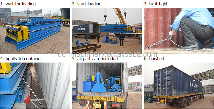 Colored Corrugated Iron Steel Sheet Cold Roll Forming Making Machine Hot Sales In India