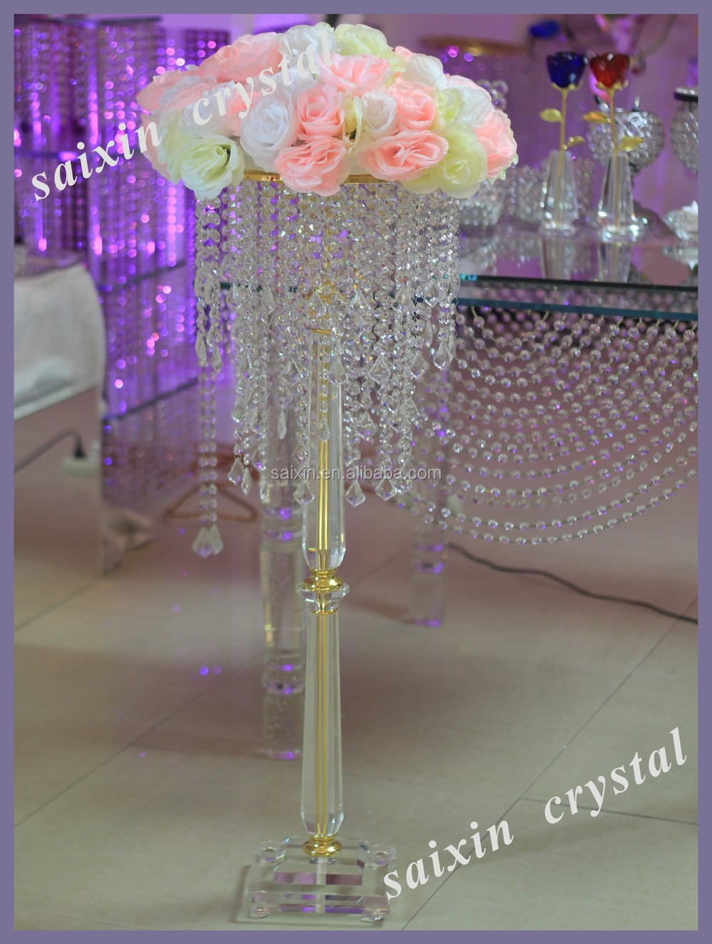 New Desigh Tall Wedding Centerpieces Decorative Wedding Flower Zt