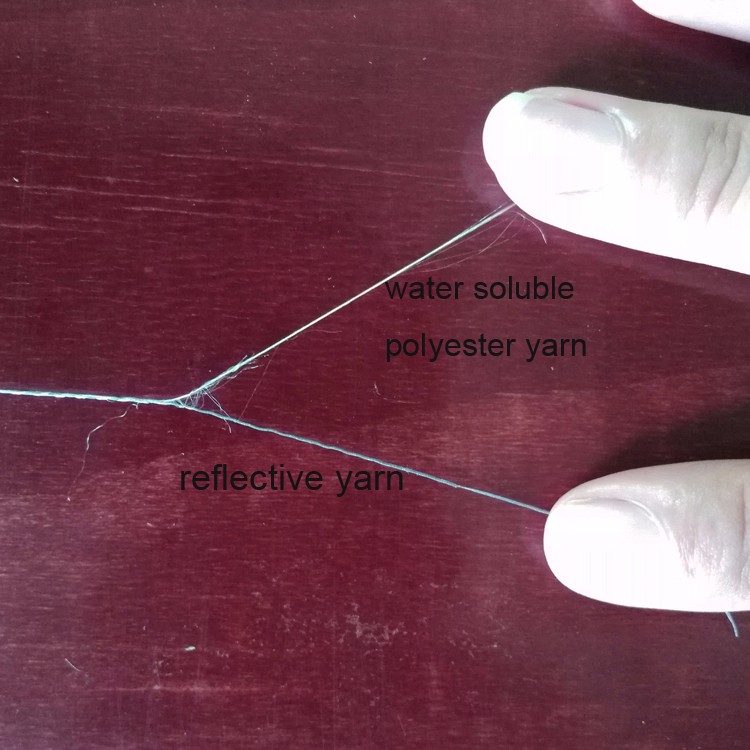 Nylon reflective thread