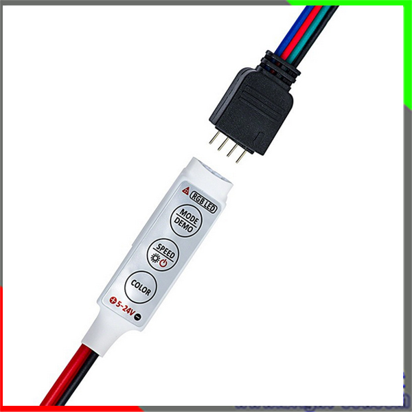 led dimmer switch controller, mini led controller dimmer, DC2.1mm RF led controller for led strip light