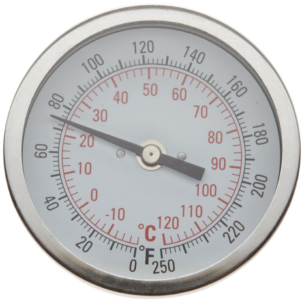 H-B Instrument Durac Bi-Metallic Surface Temperature Thermometers:  Stainless