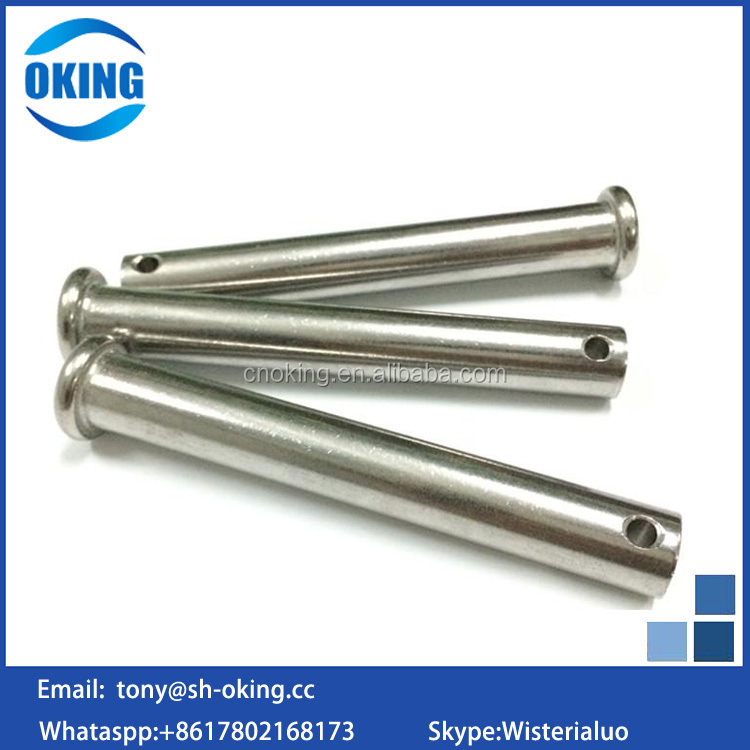 Flat Head Clevis Pin With Hole Din 1444 B Products From Shanghai Oking ...