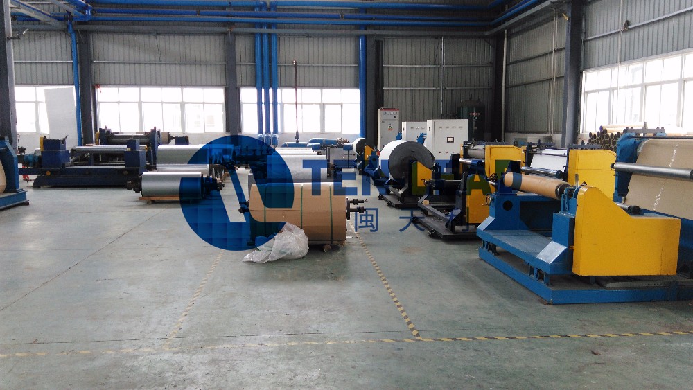 Machine for aluminum foil embossing