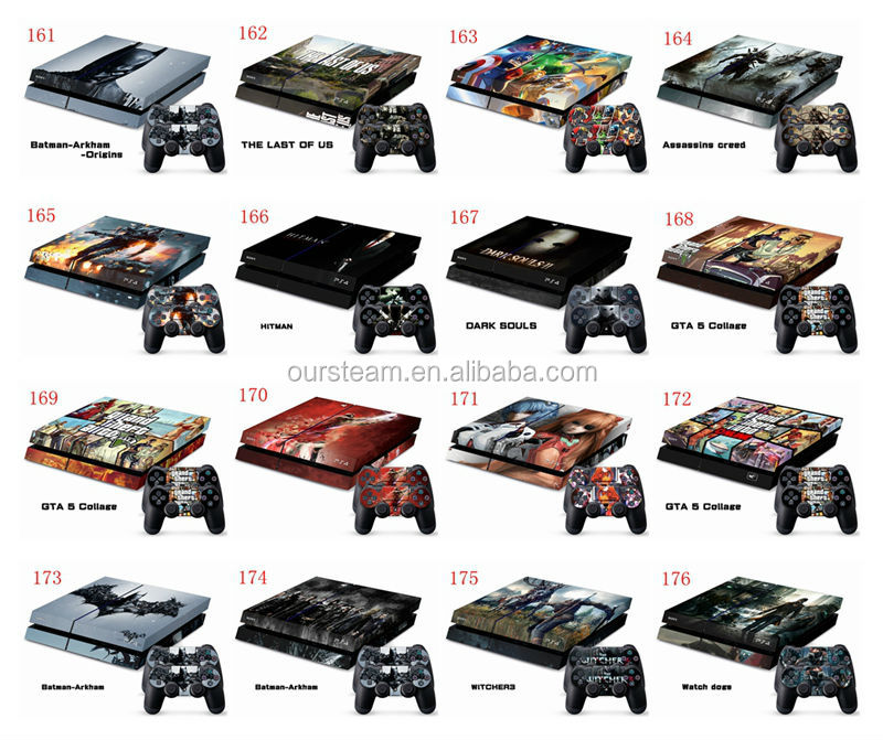プレイステーション用4皮のステッカープレイステーション用4コンソール新しいが、 2011年2コントローラ問屋・仕入れ・卸・卸売り