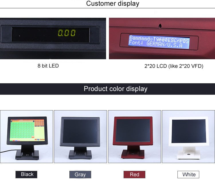 2017 New Pos Terminal Touch Screen Pos Machine india price