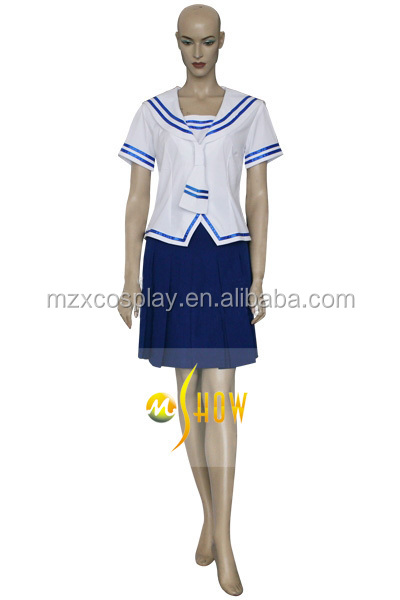 卸売果物バスケットtohruホンダ女の子の夏の学校制服コスプレ衣装ハロウィーンパーティーのためにカスタムメイド問屋・仕入れ・卸・卸売り