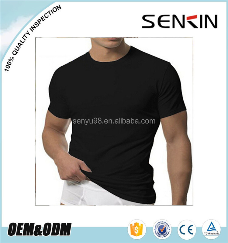 空白oネックのtシャツ男性用半袖のコットンt- シャツ卸売仕入れ・メーカー・工場