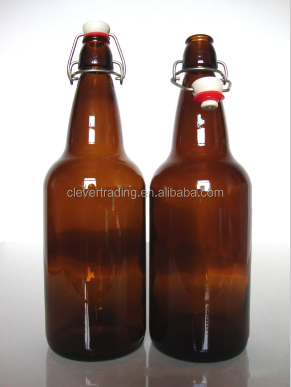 Swing Top Amber Glass Beer Bottles Empty Beer Bottles Buy Swing Top