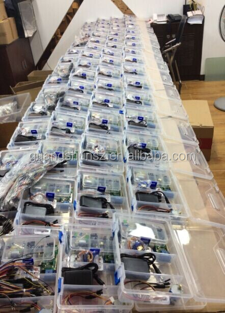 2016ラズベリーパイ3コンプリートスターターキット-クリアケース& 32ギガバイトsdカード版仕入れ・メーカー・工場