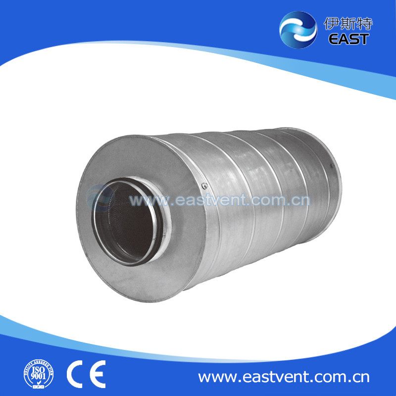Round Sound Attenuator For Air Duct Ventilation Buy Sound Attenuator