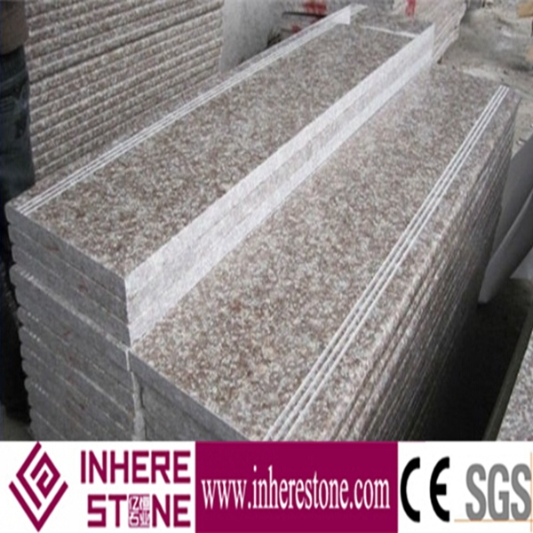 G664 Granite Steps Round Edge With Anti Slip