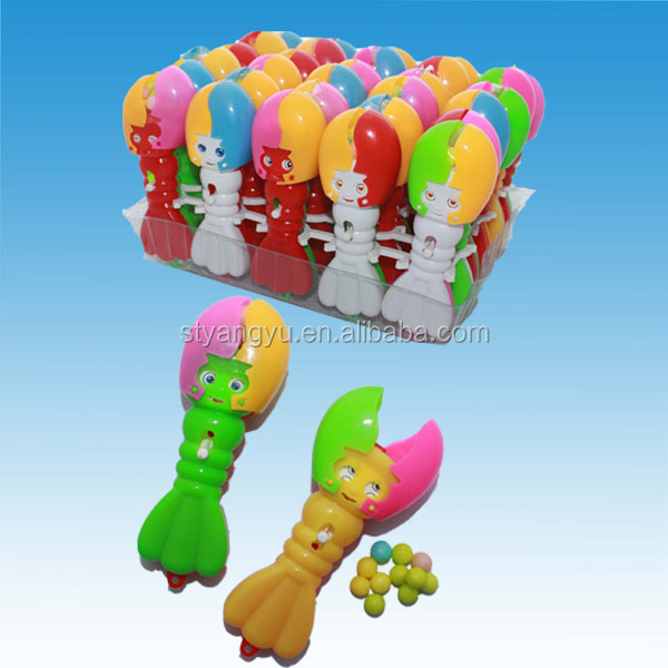 Lobster Shape Changing Face Girl Toy Candy