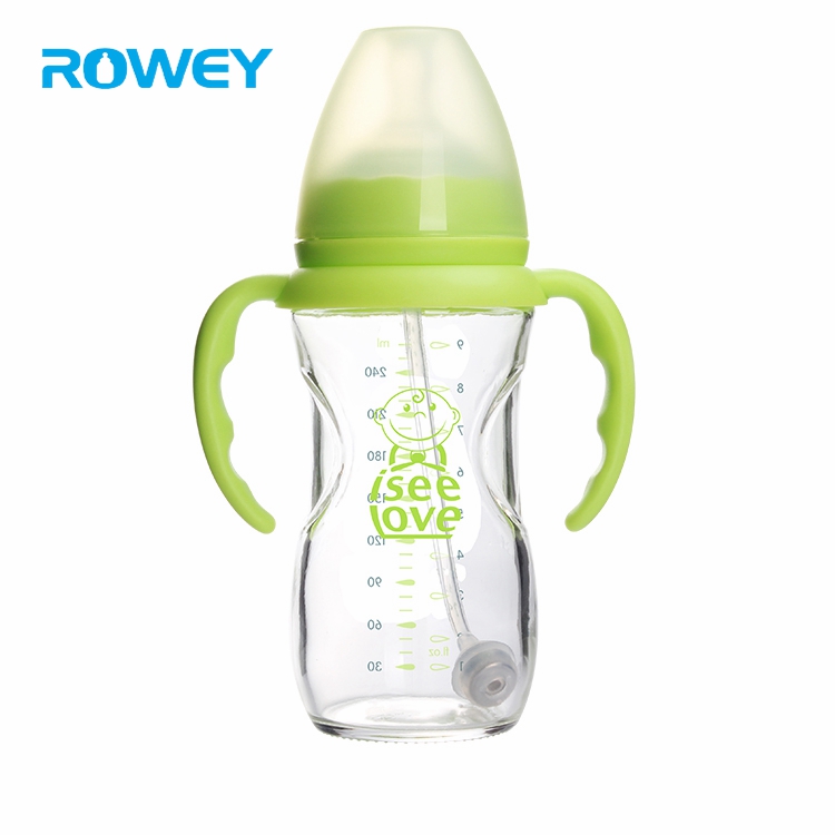Antibroken Automatic Straw Glasses Comotomo Silicone Baby