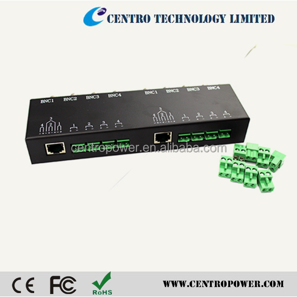 高品質4-wayrj45バランにbnccctvパッシブビデオバランコンバータ仕入れ・メーカー・工場