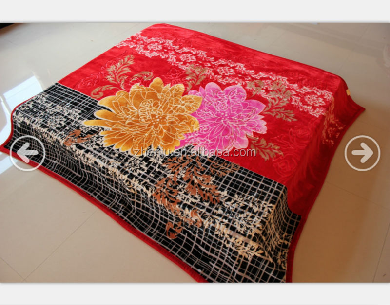 クラシックなデザイン安い毛布ポリエステル100％韓国毛布問屋・仕入れ・卸・卸売り