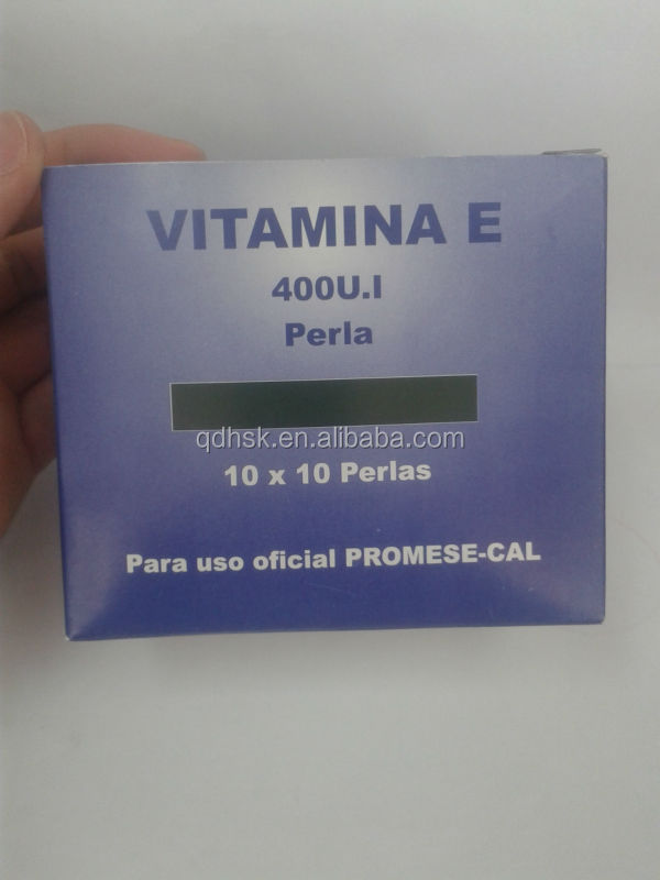 vitamin e soft gel capsules 400iu