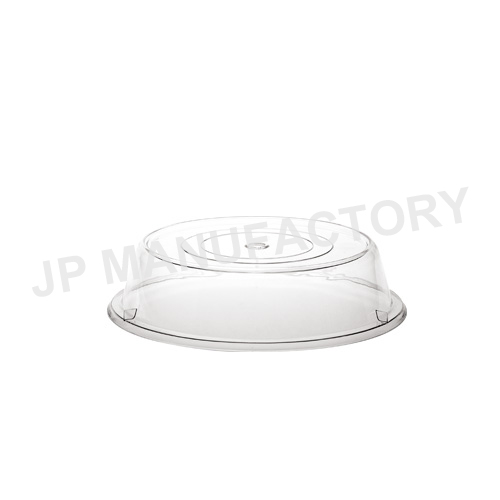 transparent 14 inch round flat polycarbonate