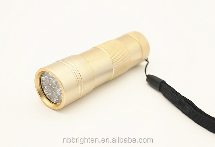 安い中国工場供給3*aaaバッテリー駆動ledアルミのuvネイル硬化12365led懐中電灯仕入れ・メーカー・工場