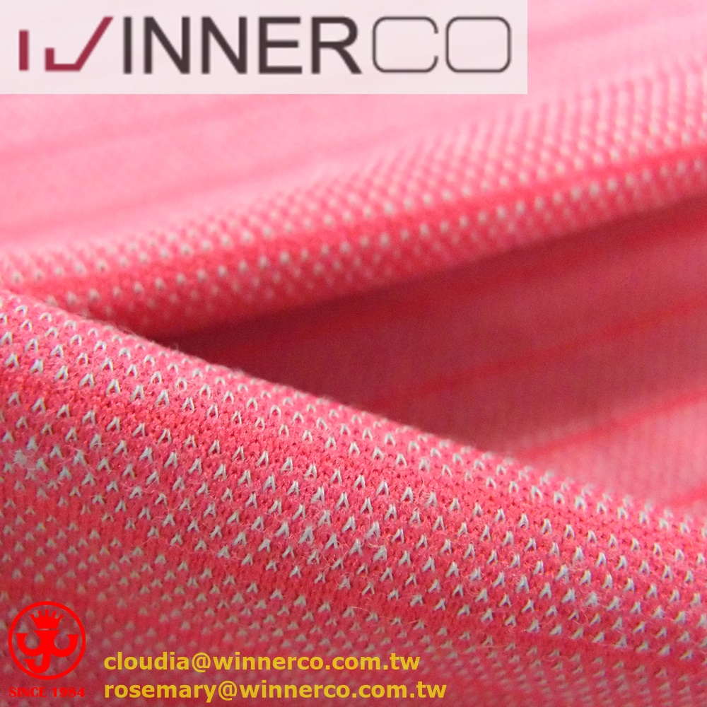 Recycle polyester fibre polo pique tancel fabric for sportswear