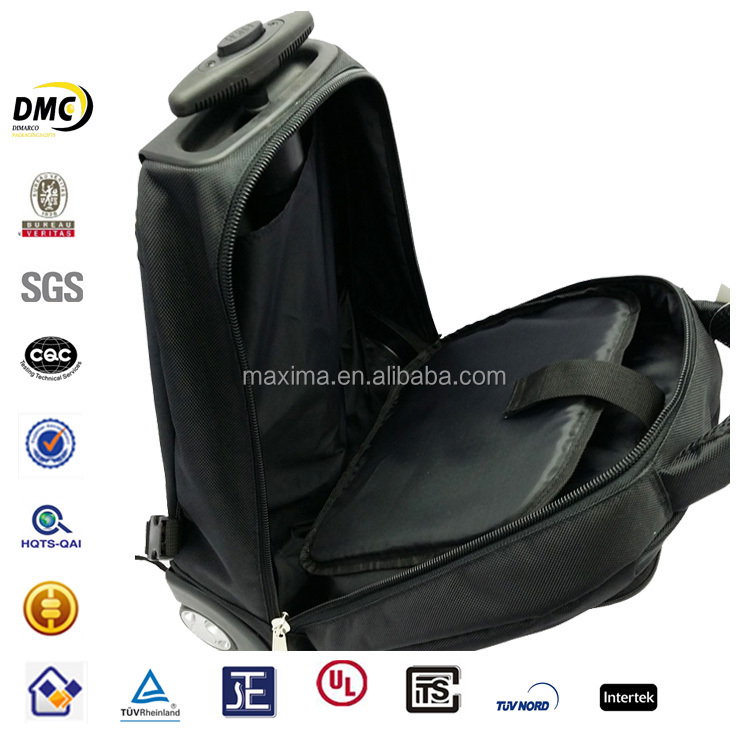 トロリーバックパックの袋、 トロリー旅行バッグ、 の学校のトロリーバッグdmc-801仕入れ・メーカー・工場