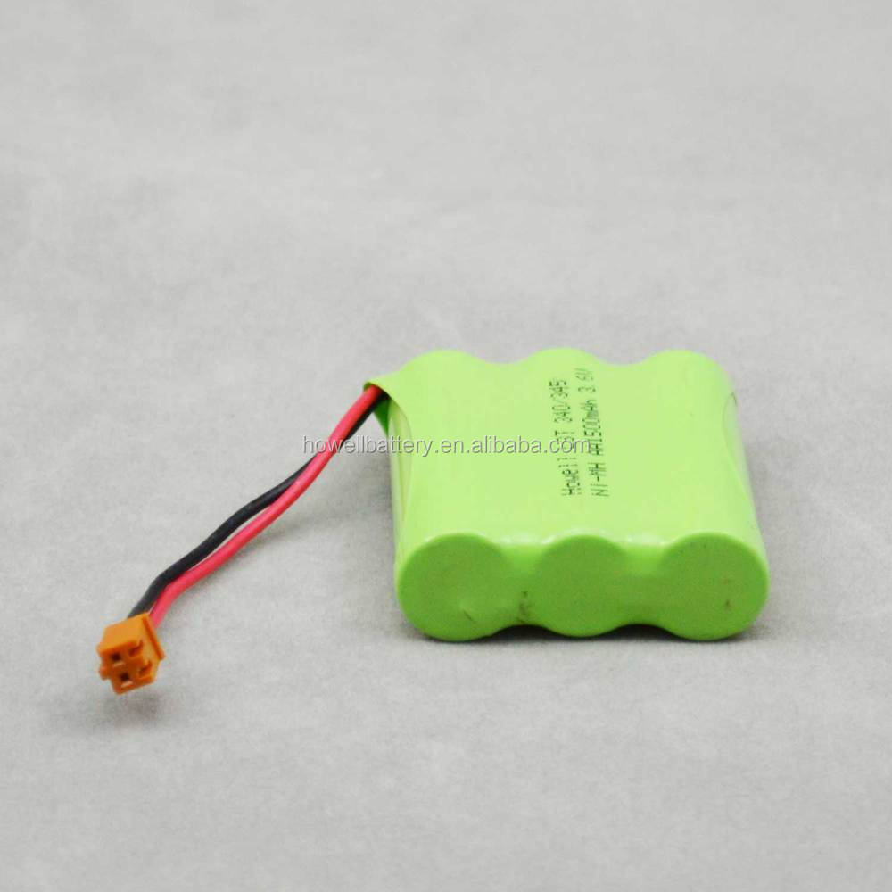 recharge ni-mh batteries 3.6v pack