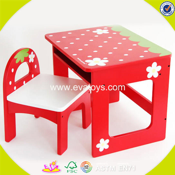 Wholesale High Quality Children Wooden Table And 2 Chairs Newly