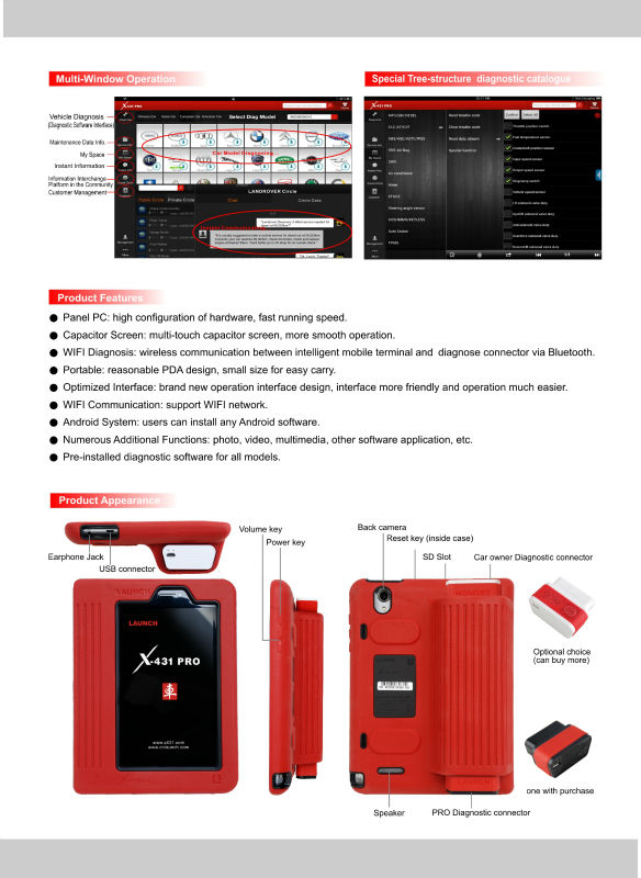 診断ツールを起動x431熱い販売v( x431pro)問屋・仕入れ・卸・卸売り