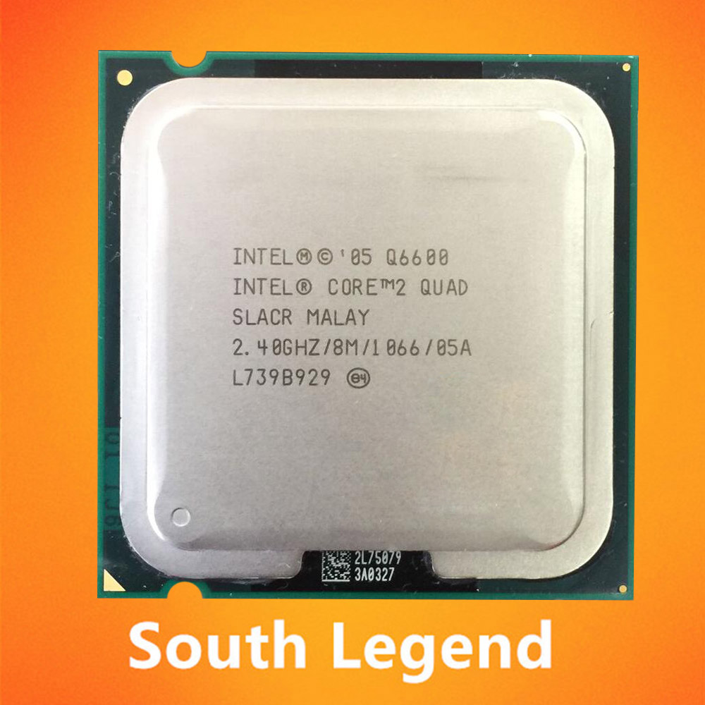 original intel cpu q6600 slacr/sl9um 2.4ghz 8mb