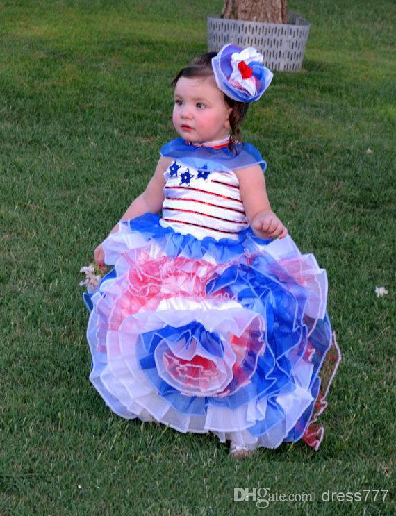 Patriotic pageant dress