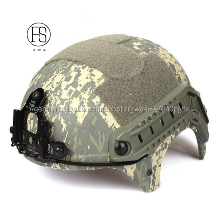 2 stücke ABS Biegsame Taktische Helm Seitenschiene Helmhalterung Kits