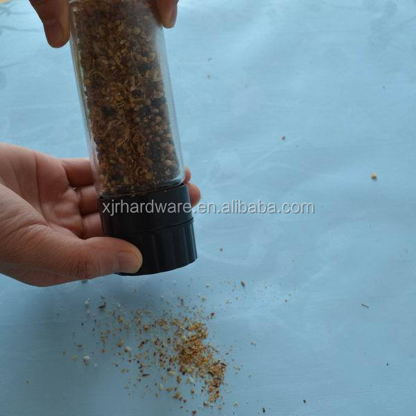 pepper grinders with 100ml glass bottle