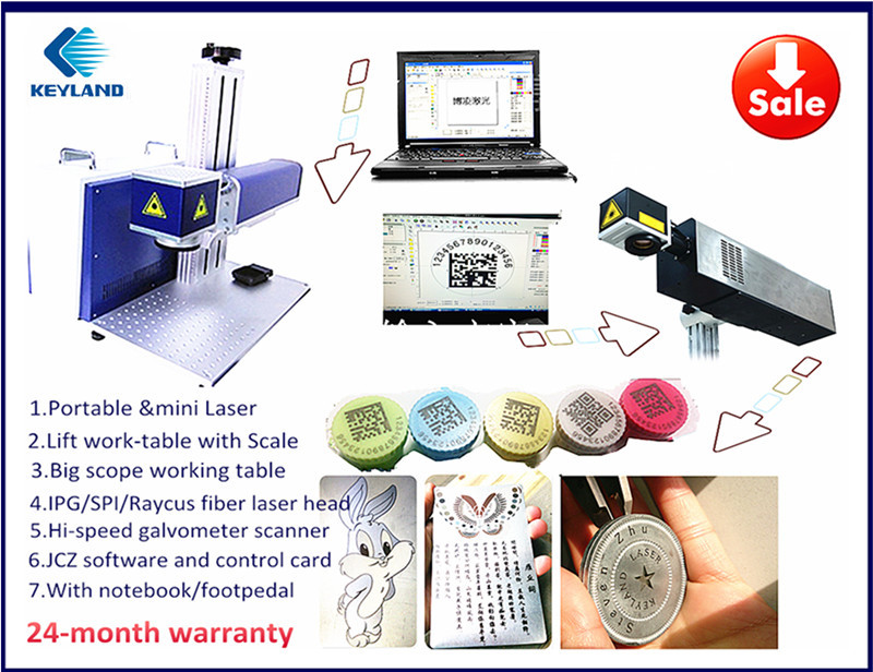 2015keylandミニレーザー彫刻機金属と非金属用のレーザーマーキング問屋・仕入れ・卸・卸売り