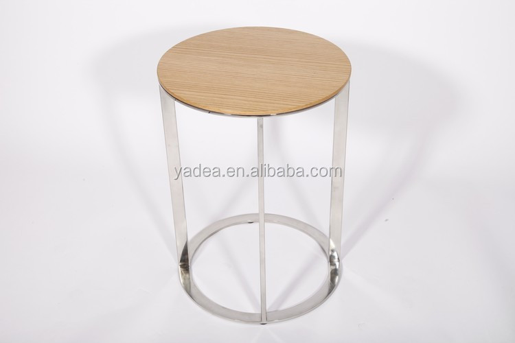 小さな新しいデザイン安いサイドテーブルとカップホルダー卸売仕入れ・メーカー・工場