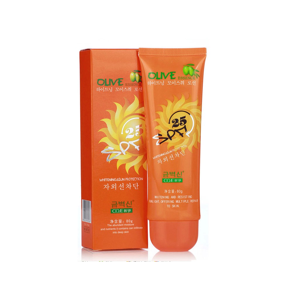 2016人気卸売日焼け止めオリーブ太陽保護ローションspf25 80グラム 問屋・仕入れ・卸・卸売り